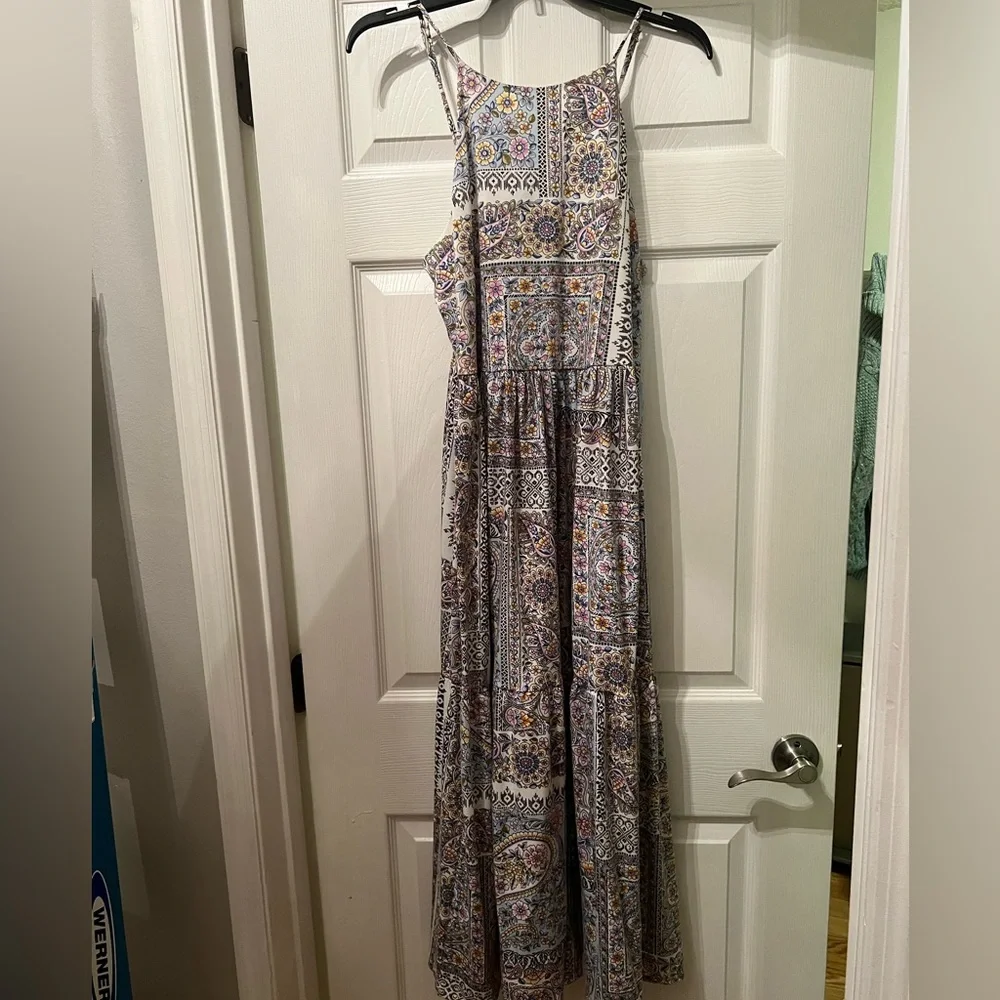 Floral Spaghetti-Strap Sundress- Medium - Picture 4 of 10